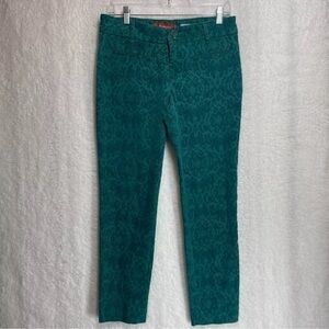 Cartonnier Charlie Ankle Pants Women’s Size 2‎ Green Velvet Anthropologie